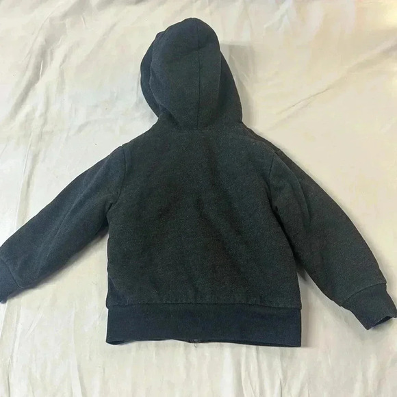 The Children's Place - Sherpa  lined full zip hoodie. Size 2T - Picture 3 of 5